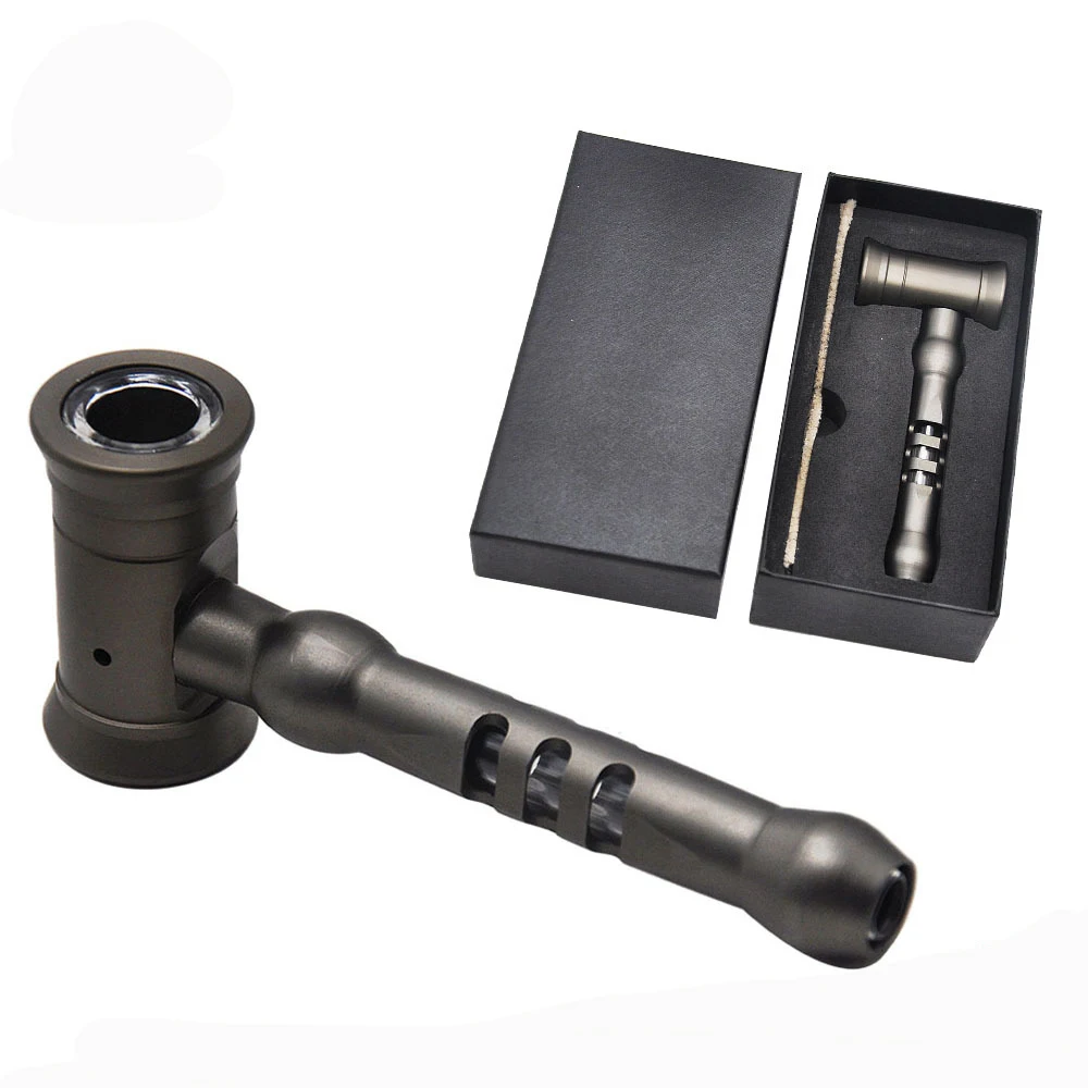 Metal Smoking Pipe Aviation Aluminum Glass Tobacco Pipes for Weed High-grade Dry Herb Smoking Weed Tool Gift Box
Metal Smoking Pipe Aviation Aluminum Glass Tobacco Pipes for Weed High-grade Dry Herb Smoking Weed Tool Gift Box