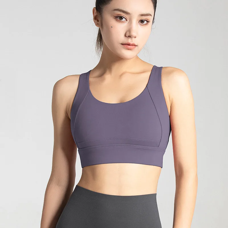 LULU LVGG sports underwear women's new beautiful back cross adjustable breasted yoga bra high-strength shock-proof fitness vest
LULU LVGG sports underwear women's new beautiful back cross adjustable breasted yoga bra high-strength shock-proof fitness vest