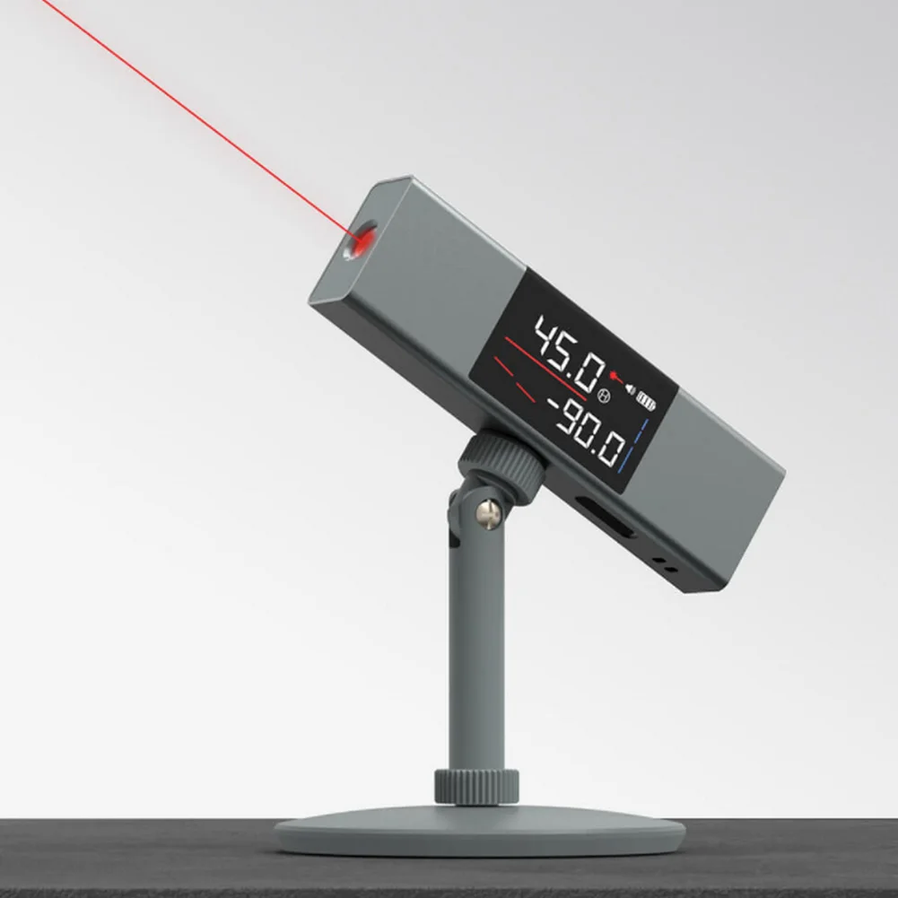 Laser Protractor Digital Inclinometer Angle Measure Laser Ruler Type-C Charging Laser Measurement Tools With LED Screen Laser
Laser Protractor Digital Inclinometer Angle Measure Laser Ruler Type-C Charging Laser Measurement Tools With LED Screen Laser