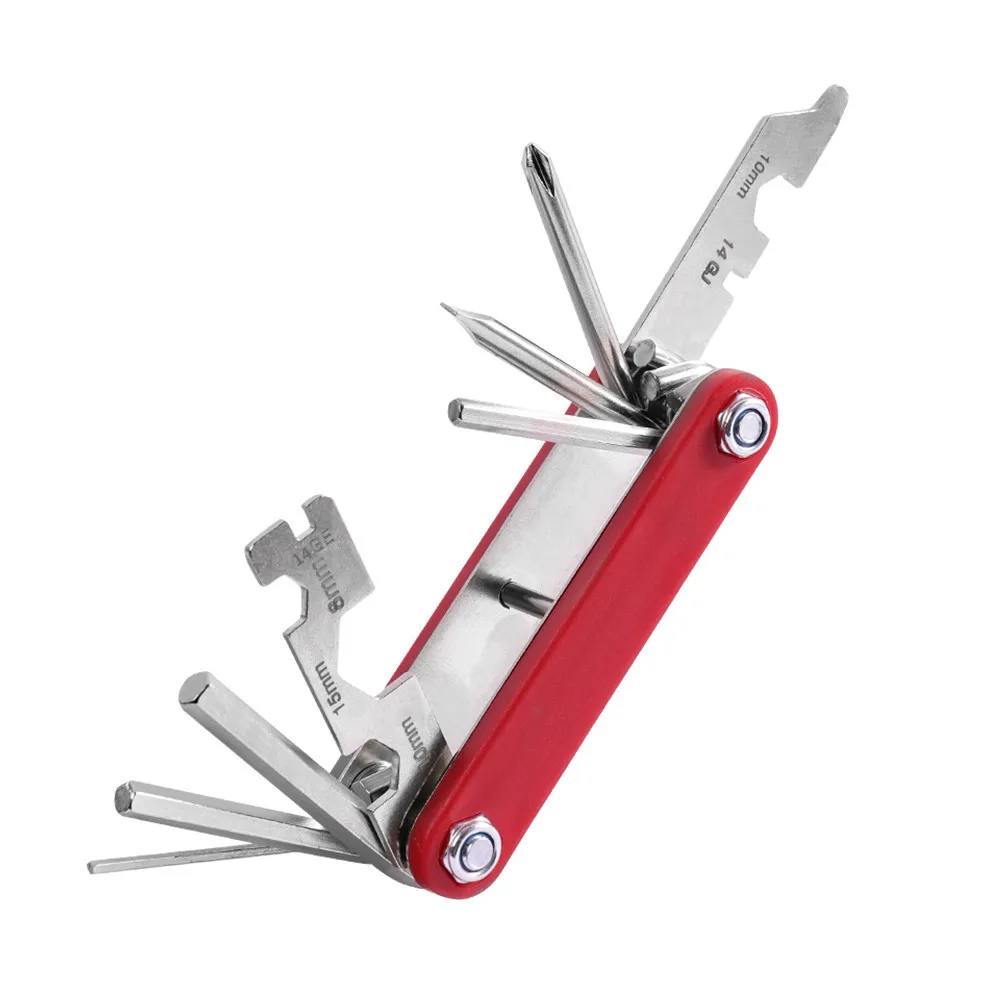 Bike Tools 13 In 1 Bicycle Repairing Set Bike Repair Tool Kit Wrench Screwdriver Chain Carbon Steel Bicycle Multifunction Tool
Bike Tools 13 In 1 Bicycle Repairing Set Bike Repair Tool Kit Wrench Screwdriver Chain Carbon Steel Bicycle Multifunction Tool