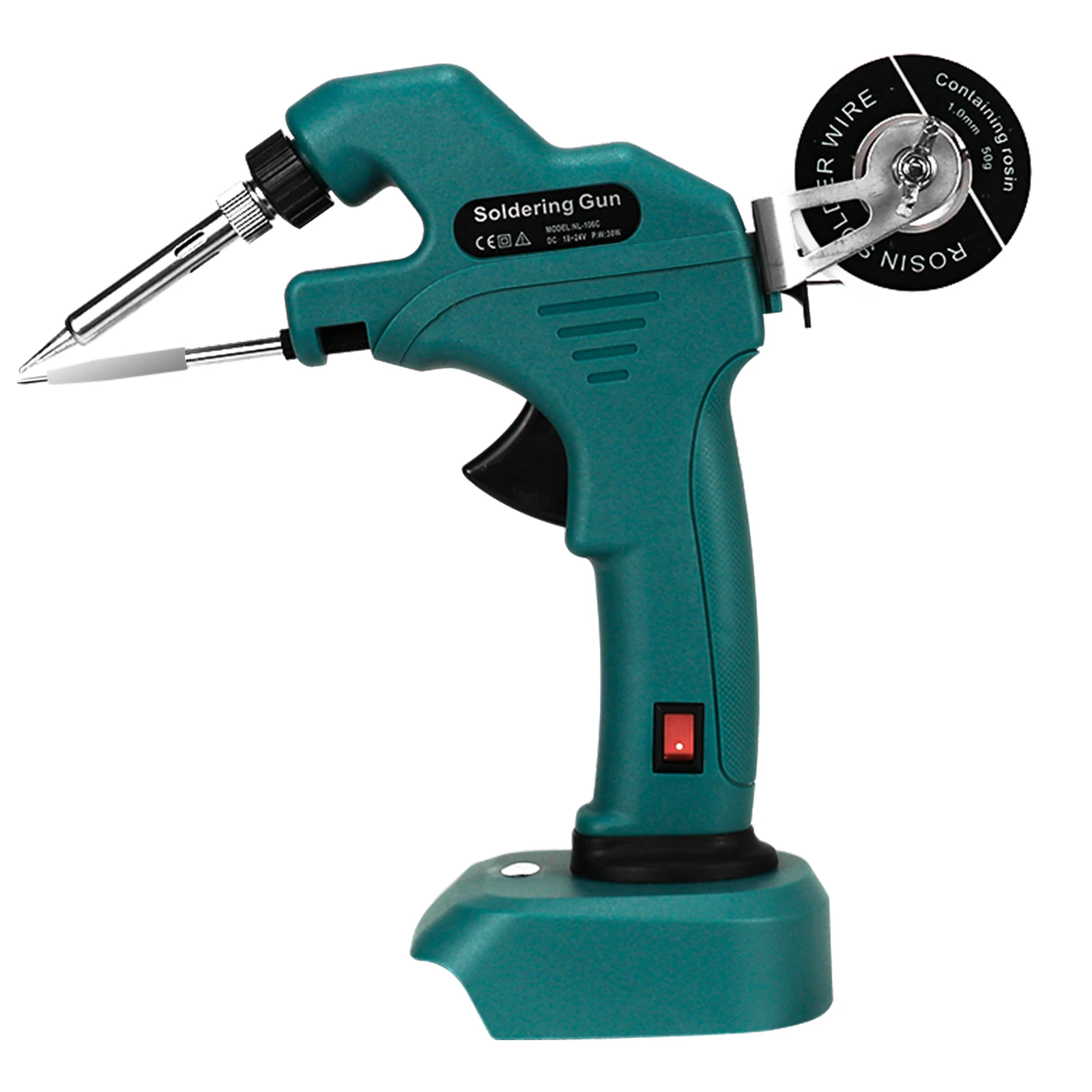 Cordless Electric Soldering Iron Kit with Ceramic Heater for Makita 18V/20V Max Li-ion Battery Soldering Gun Power Tool
Cordless Electric Soldering Iron Kit with Ceramic Heater for Makita 18V/20V Max Li-ion Battery Soldering Gun Power Tool