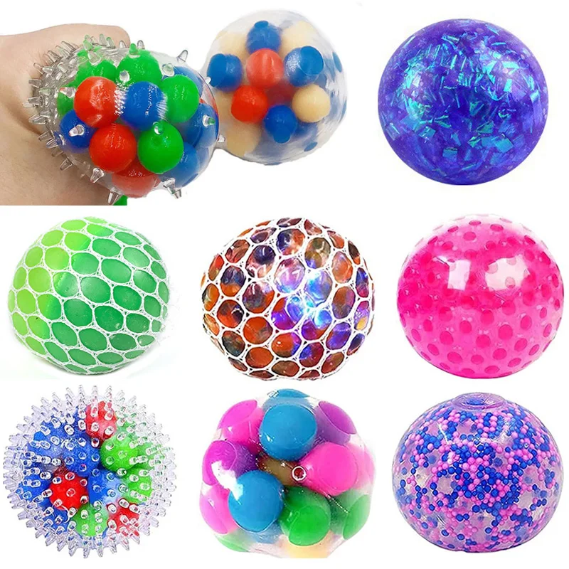 Led Colored Glitter Foam Bead Grape Vent Ball Antistress Stress Relief Hand Fidget Toy Squishy Stressball For Kids Adults 2022 
Led Colored Glitter Foam Bead Grape Vent Ball Antistress Stress Relief Hand Fidget Toy Squishy Stressball For Kids Adults 2022