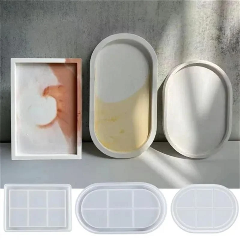 Oval Tray Cement Silicone Molds DIY Concrete Plaster Mould Crystal Mould Gypsum Mold Flower pot tray Mold Home Decor Craft
Oval Tray Cement Silicone Molds DIY Concrete Plaster Mould Crystal Mould Gypsum Mold Flower pot tray Mold Home Decor Craft