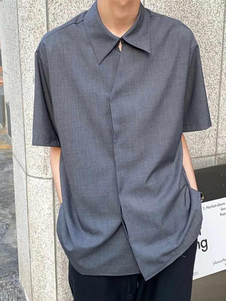 SYUHGFA 2022 Summer Turn Down Collar Short Sleeve Shirt For Men Loose Korea Streetwear Casual Style Shirts Tops Men Clothing
SYUHGFA 2022 Summer Turn Down Collar Short Sleeve Shirt For Men Loose Korea Streetwear Casual Style Shirts Tops Men Clothing