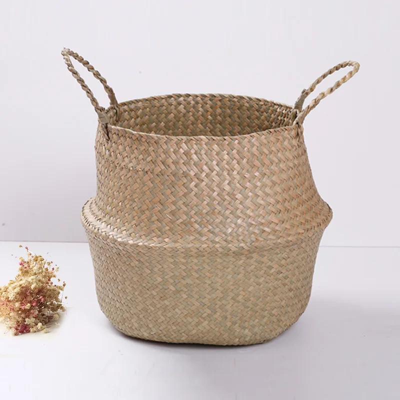 Hand-made Grass Flowerpot Balcony Indoor Seaweed Flowerpot Storage Basket Trash Bin YY2201 L XL XXL
Hand-made Grass Flowerpot Balcony Indoor Seaweed Flowerpot Storage Basket Trash Bin YY2201 L XL XXL