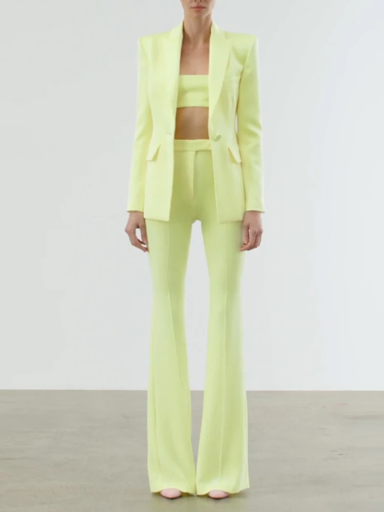 Luxury Set Woman 2 Pieces Women Elegant Stylish Trouser Blazer Suits Spring 2022 Female Two Piece Ladies Tracksuit Formal Outfit
Luxury Set Woman 2 Pieces Women Elegant Stylish Trouser Blazer Suits Spring 2022 Female Two Piece Ladies Tracksuit Formal Outfit