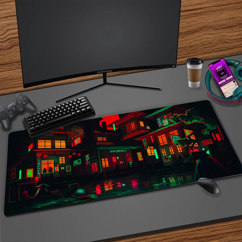 City Neon Landscape Mousepad Gaming Mouse Pad Anime XXL Computer Large Rubber Office Desk Keyboard Mouse Pad Table Mat 900x400
City Neon Landscape Mousepad Gaming Mouse Pad Anime XXL Computer Large Rubber Office Desk Keyboard Mouse Pad Table Mat 900x400