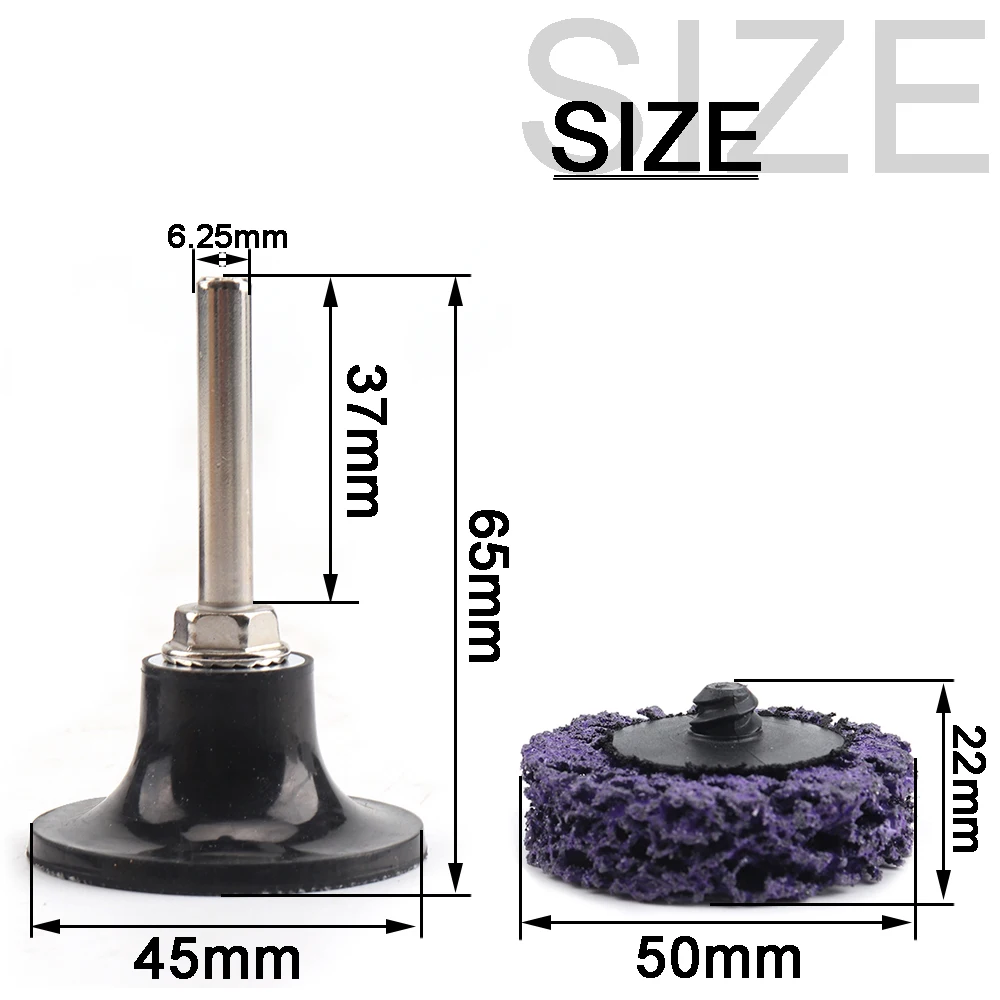 2-дюймовый 50-миллиметровый быстросменный абразивный диск, легкие полоски и очистки шлифовальные круги для удаления ржавчины поверхности, полировки
2-дюймовый 50-миллиметровый быстросменный абразивный диск, легкие полоски и очистки шлифовальные круги для удаления ржавчины поверхности, полировки