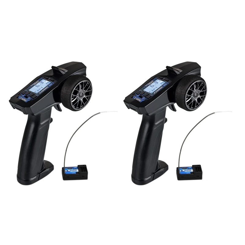 2X P32 Turbo Racing 91803G-C 2.4G 4CH VT Systeem Lcd Display Radio Zender Afstandsbediening Met Ontvanger Voor Rc Auto
2X P32 Turbo Racing 91803G-C 2.4G 4CH VT Systeem Lcd Display Radio Zender Afstandsbediening Met Ontvanger Voor Rc Auto