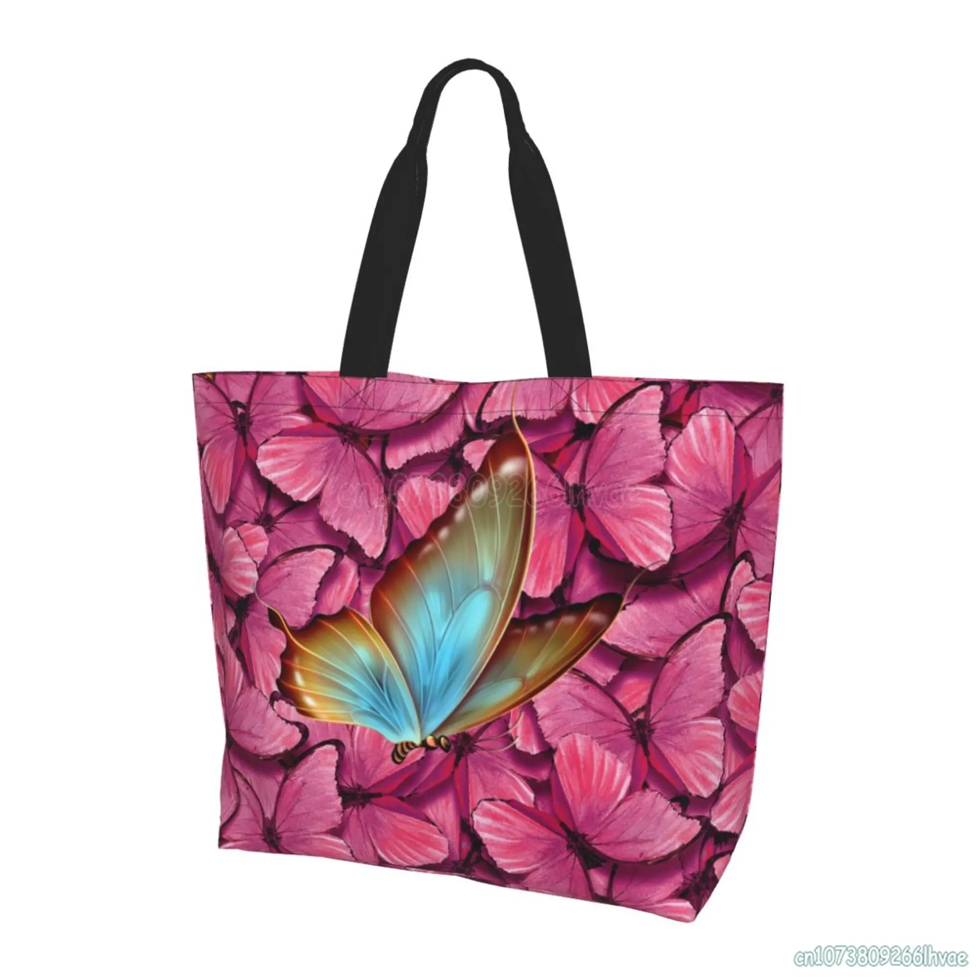 Butterfly Tote Bag Shopping School Tote Bags Large Capacity Grocery Bag Lightweight Reusable Convenient Shoulder Bag Beach Bag 
Butterfly Tote Bag Shopping School Tote Bags Large Capacity Grocery Bag Lightweight Reusable Convenient Shoulder Bag Beach Bag