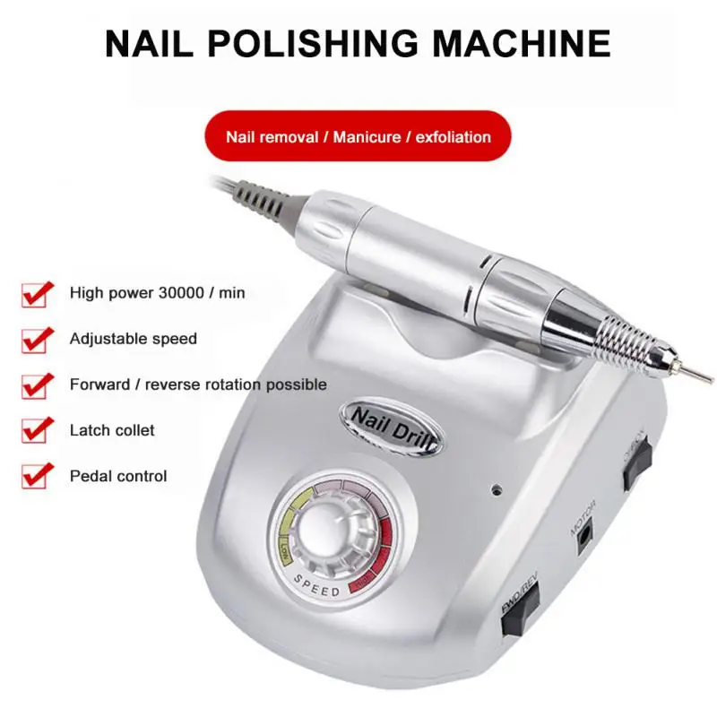 Professional Electric Manicure Machine Nail Drill 30000RPM Milling Cutters Nail Art Nail File With Cutter Nail Set Tool
Professional Electric Manicure Machine Nail Drill 30000RPM Milling Cutters Nail Art Nail File With Cutter Nail Set Tool