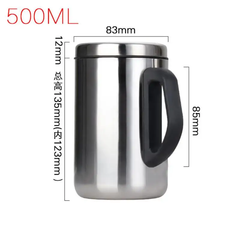 500ml Car Vacuum Flasks Business Style Stainless Steel Coffee Tea Cups Portable Wholesale Coffee Wine Mug Water Bottle
500ml Car Vacuum Flasks Business Style Stainless Steel Coffee Tea Cups Portable Wholesale Coffee Wine Mug Water Bottle