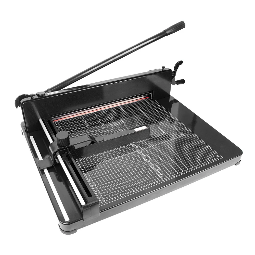 A3 Manual Paper Cutter Guillotine Trimmer Heavy Duty 400 Sheets Shredder for Factory School Office Accessories
A3 Manual Paper Cutter Guillotine Trimmer Heavy Duty 400 Sheets Shredder for Factory School Office Accessories