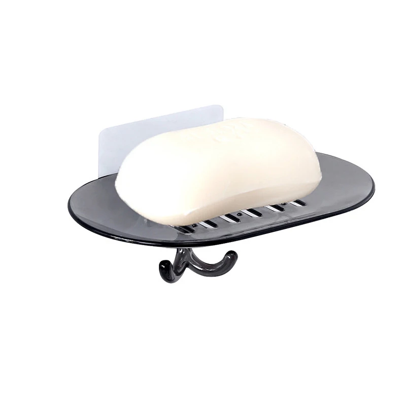 Bathroom Wall Mounted Soap Plate with Hooks Free Punching Plastic Soap Box Storage Rack Bathroom Soap Drain Holder Accessories
Bathroom Wall Mounted Soap Plate with Hooks Free Punching Plastic Soap Box Storage Rack Bathroom Soap Drain Holder Accessories