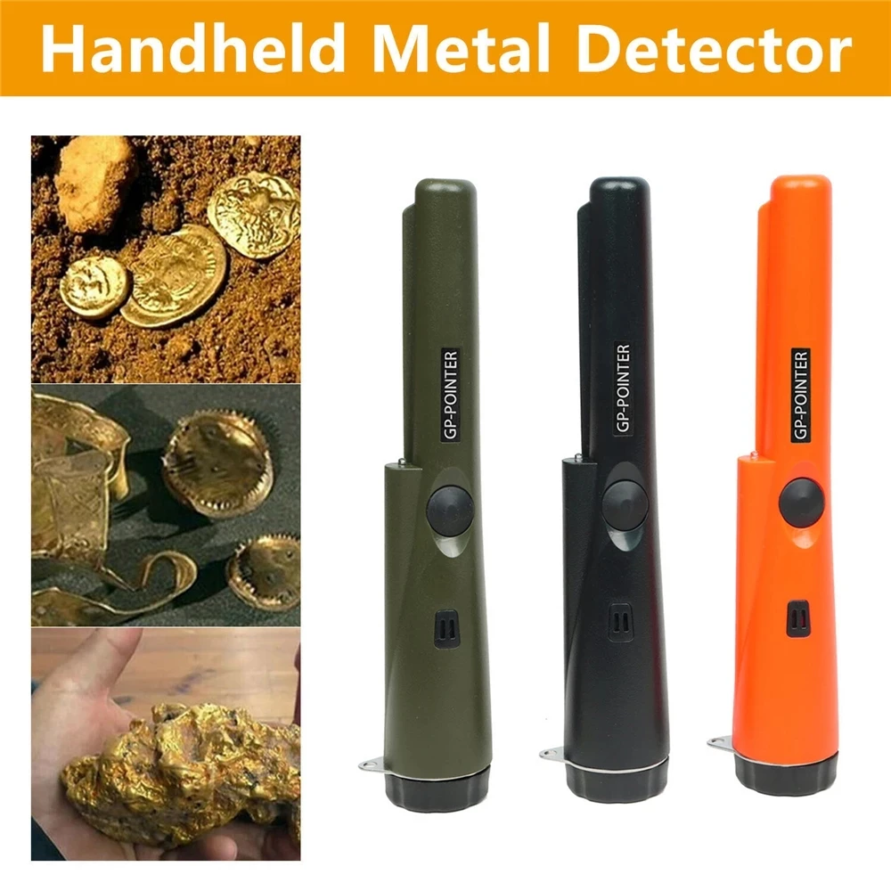 Handheld Metal Detector Metal Pinpointing GP-pointer Waterproof IP66 Metal Gold Detector Tester High Precision Metal Detector A
Handheld Metal Detector Metal Pinpointing GP-pointer Waterproof IP66 Metal Gold Detector Tester High Precision Metal Detector A