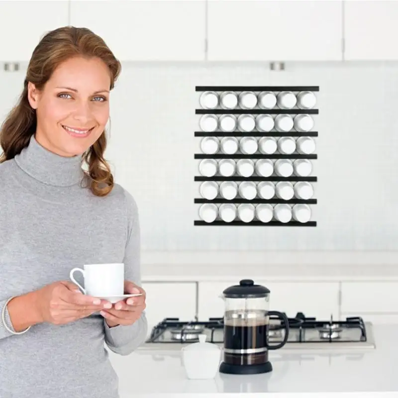 Coffee Capsule Holder Wall-mounted Magnet Dual-use Coffee Storage Rack Punch-free Nestle Coffee Capsule Storage Rack
Coffee Capsule Holder Wall-mounted Magnet Dual-use Coffee Storage Rack Punch-free Nestle Coffee Capsule Storage Rack