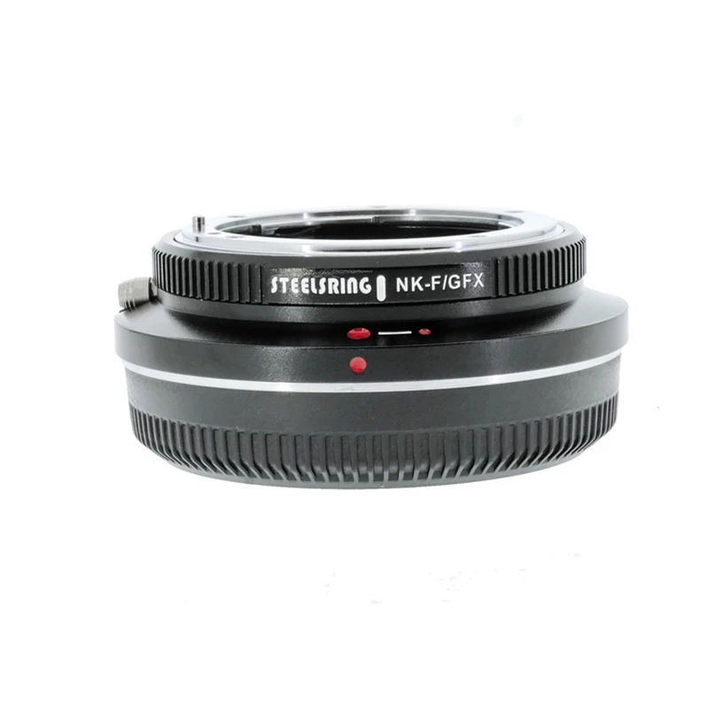

PEIPRO STEELSRLING NK-GFX Lens Adapter Ring for Nikon Lens to Fujifilm GFX for Fujifilm fuji GFX100/50S/50R Auto focus
