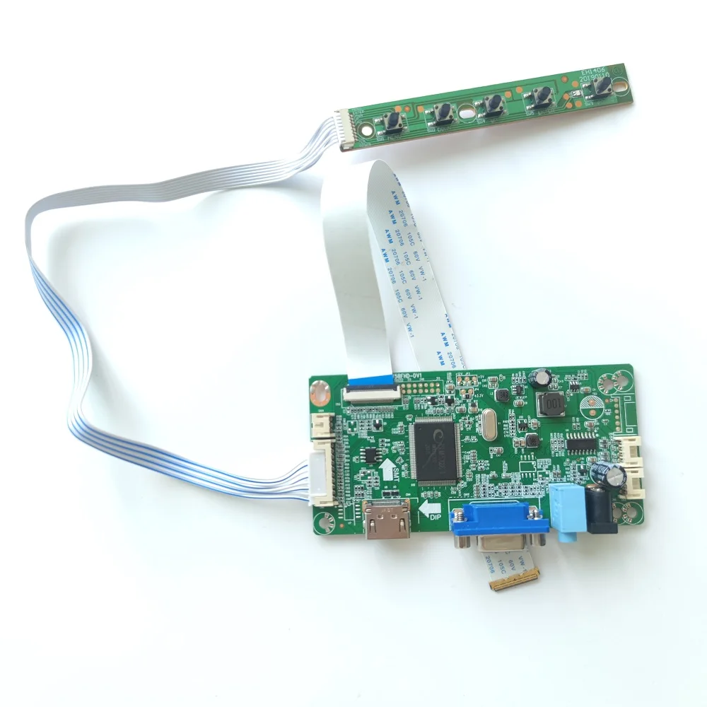 For 12.5" 1920*1080 30PIN LP125WF2/LP125WF3/LP125WF4 LCD HDMI-compatible VGA EDP Controller board monitor LED SCREEN display DIY
For 12.5" 1920*1080 30PIN LP125WF2/LP125WF3/LP125WF4 LCD HDMI-compatible VGA EDP Controller board monitor LED SCREEN display DIY