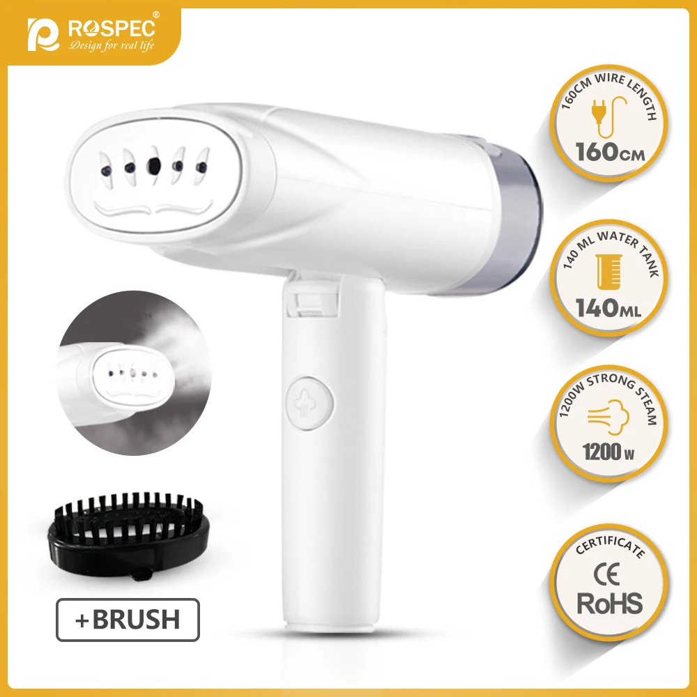 ROSPEC Foldable Handheld Garment Steamer Steam Brush Clothes Generator Steam Ironing Machine Steamer Iron Portable For Traveling
ROSPEC Foldable Handheld Garment Steamer Steam Brush Clothes Generator Steam Ironing Machine Steamer Iron Portable For Traveling
