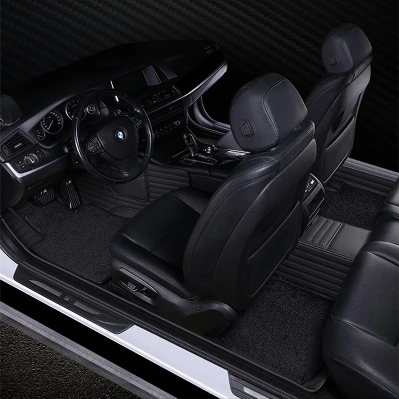 Двухслойный Кожаный автомобильный коврик для ног на заказ для LAND ROVER, Range Rover, Velar, Defender 90, Defender, автомобильные аксессуары
Двухслойный Кожаный автомобильный коврик для ног на заказ для LAND ROVER, Range Rover, Velar, Defender 90, Defender, автомобильные аксессуары
