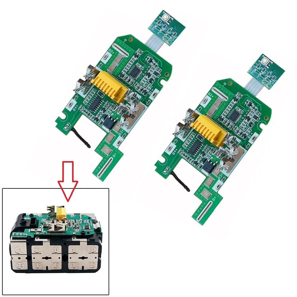 2PCS BL1830 Charging Protection Circuit Board For 18V Battery Indicator Power Tool Li-Ion Battery BMS PCB Charging Board
2PCS BL1830 Charging Protection Circuit Board For 18V Battery Indicator Power Tool Li-Ion Battery BMS PCB Charging Board
