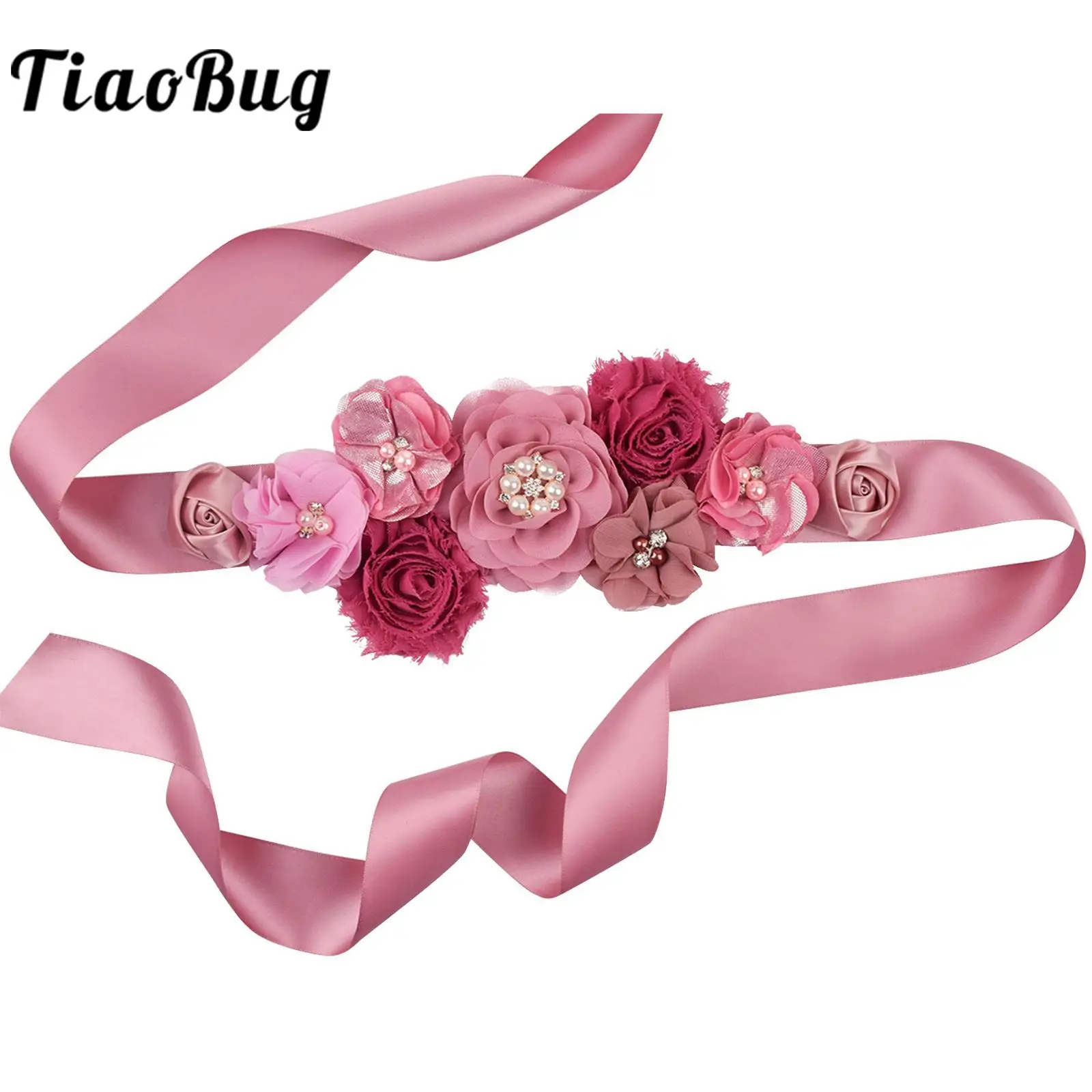 Bridal Sash Belts Baby Shower Maternity Photo Flower Sash Pageant Party Wedding Belt for Princess Bride Dress Accessories
Bridal Sash Belts Baby Shower Maternity Photo Flower Sash Pageant Party Wedding Belt for Princess Bride Dress Accessories