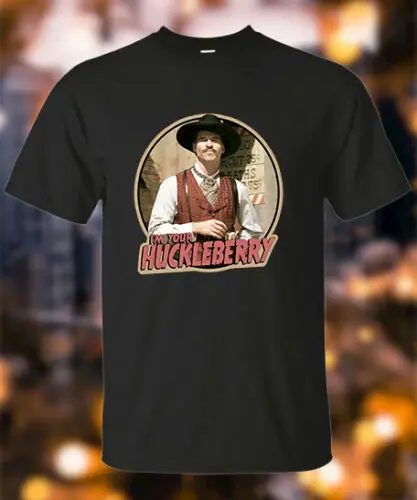 90's Western Classic Tombstone Doc Holliday I'm Your Huckleberry T Shirt S-3XL 
90's Western Classic Tombstone Doc Holliday I'm Your Huckleberry T Shirt S-3XL