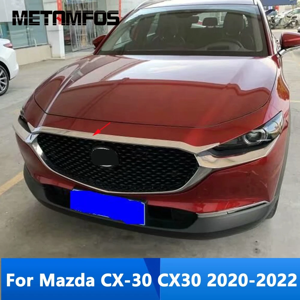 Для Mazda CX-30 CX30 2020 2021 2022 Хром передний капот двигателя верхняя решетка гриля крышка отделка наклейка крышка автомобильные аксессуары
Для Mazda CX-30 CX30 2020 2021 2022 Хром передний капот двигателя верхняя решетка гриля крышка отделка наклейка крышка автомобильные аксессуары
