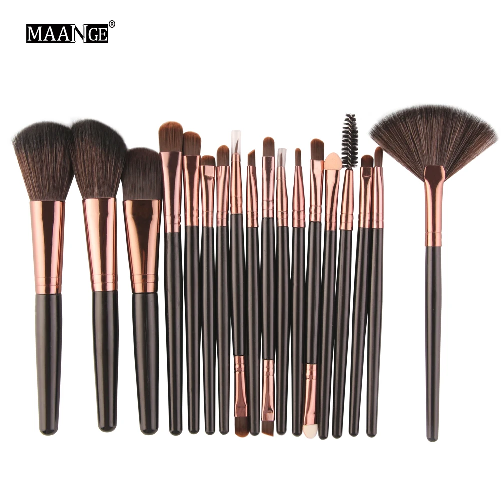 18Pcs Makeup Brushes Tool Set Cosmetic Powder Eye Shadow Foundation Blush Blending Beauty Make Up Brush Maquiagem
18Pcs Makeup Brushes Tool Set Cosmetic Powder Eye Shadow Foundation Blush Blending Beauty Make Up Brush Maquiagem