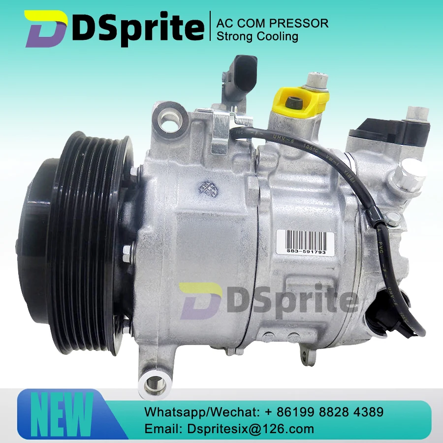 95B260805 NEW 6SES14C Air conditioning AC Compressor For PORSCHE Macan 95B 2015 2016 2017 2018 95B260805B
95B260805 NEW 6SES14C Air conditioning AC Compressor For PORSCHE Macan 95B 2015 2016 2017 2018 95B260805B