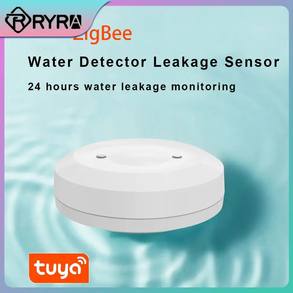 Датчик наводнения Zigbee с длительным сроком службы аккумулятора, датчик воды Tuya, сцена, связь с приложением, удаленный мониторинг утечки, домашняя система безопасности 
Датчик наводнения Zigbee с длительным сроком службы аккумулятора, датчик воды Tuya, сцена, связь с приложением, удаленный мониторинг утечки, домашняя система безопасности