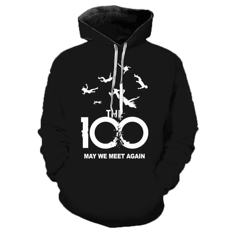 Забавные топы с длинными рукавами для телешоу 100 года, Толстовка Оверсайз с капюшоном для мужчин и женщин, толстовка с капюшоном для фильмов 100 года
Забавные топы с длинными рукавами для телешоу 100 года, Толстовка Оверсайз с капюшоном для мужчин и женщин, толстовка с капюшоном для фильмов 100 года