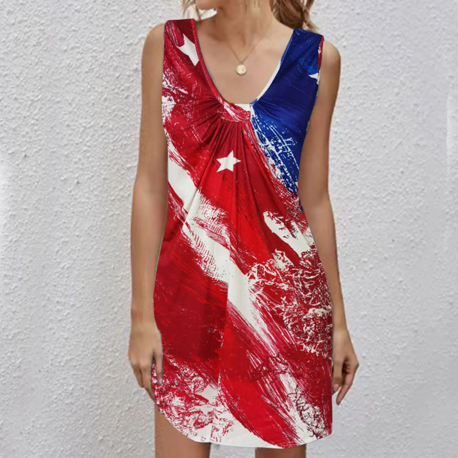Summer Sleeveless Dresses For Women 2022 Fashion Independence Day Festival Dress American Print Dress Casual Loose Tank Dress
Summer Sleeveless Dresses For Women 2022 Fashion Independence Day Festival Dress American Print Dress Casual Loose Tank Dress