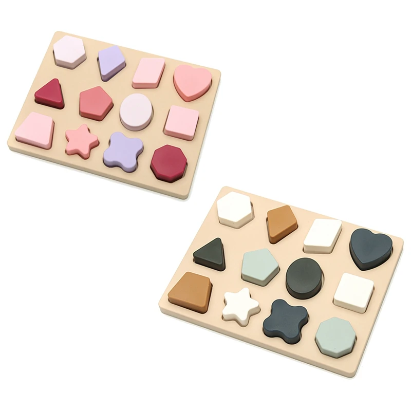 Baby Silicone Toys Geomet Jigsaw Puzzle Nested Stacking Toys Educational Games Kids Gifts
Baby Silicone Toys Geomet Jigsaw Puzzle Nested Stacking Toys Educational Games Kids Gifts