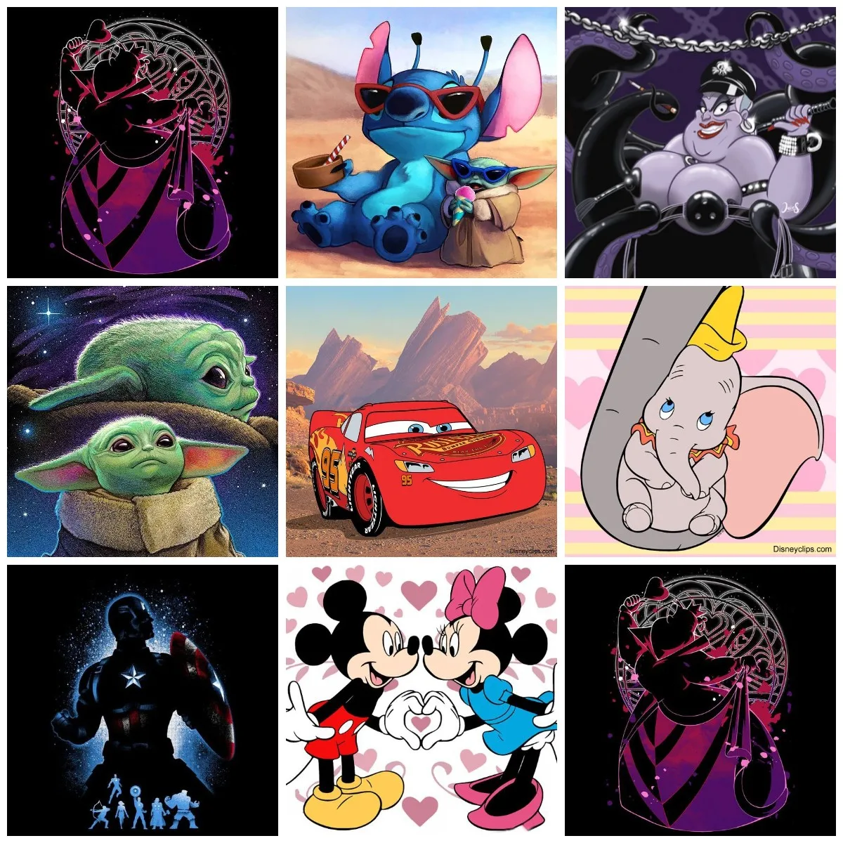 5D Diy Diamond Painting Disney Villain Ursula Vanessa Mickey Animals Diamond Embroidery Cross Stitch Art Mosaic Home Decor Gifts
5D Diy Diamond Painting Disney Villain Ursula Vanessa Mickey Animals Diamond Embroidery Cross Stitch Art Mosaic Home Decor Gifts