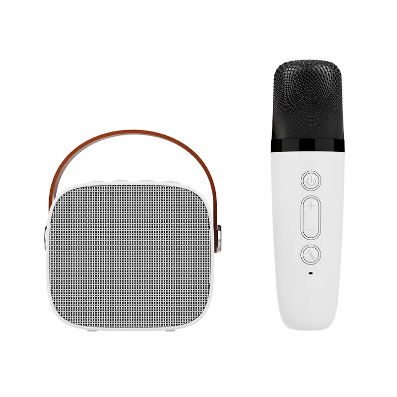 New creative mini outdoor portable subwoofer multi-function family karaoke all-in-one wireless bluetooth speaker with microphone
New creative mini outdoor portable subwoofer multi-function family karaoke all-in-one wireless bluetooth speaker with microphone