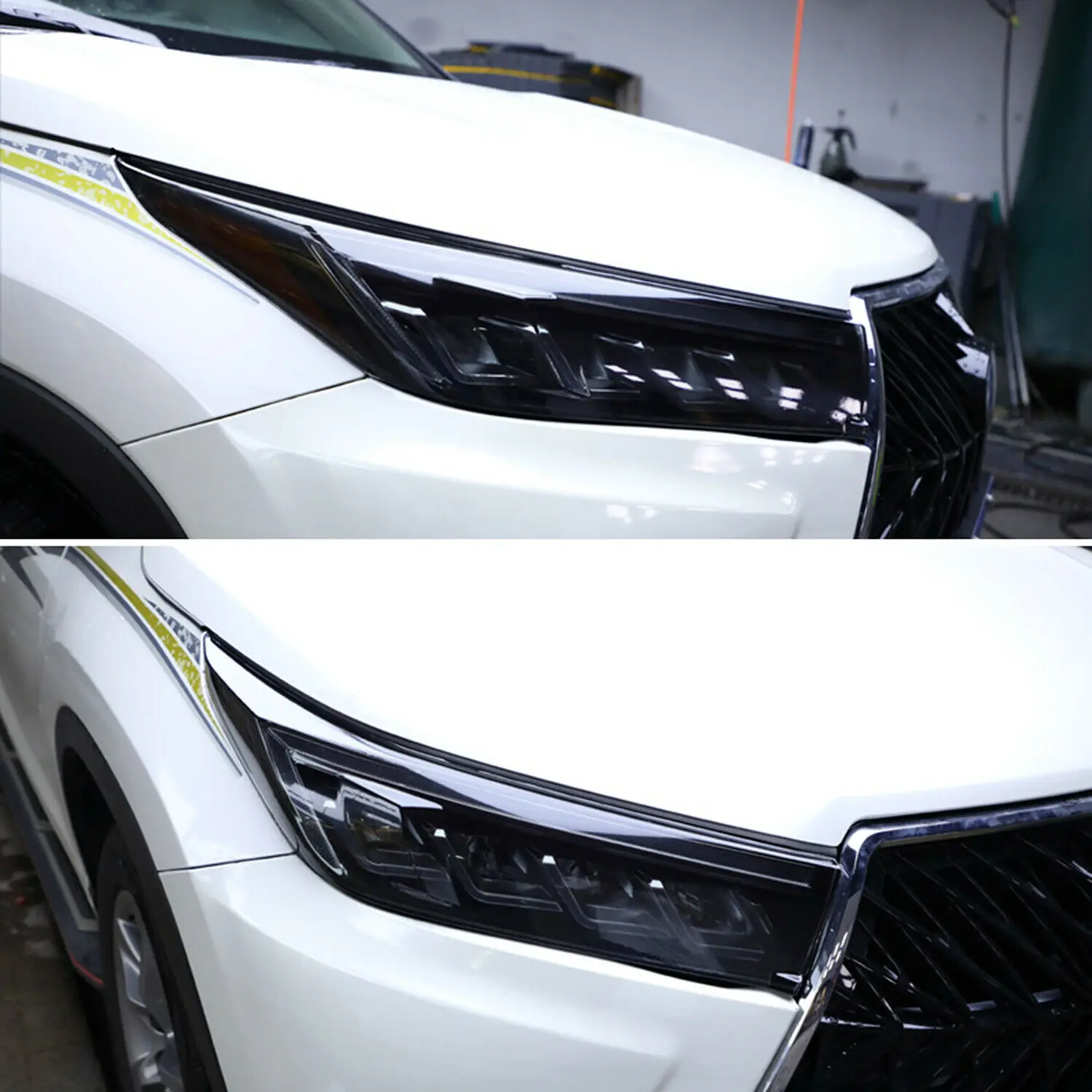 Дымчатая Черная защитная пленка для фар ТПУ Наклейка для Toyota Highlander 2017-19
Дымчатая Черная защитная пленка для фар ТПУ Наклейка для Toyota Highlander 2017-19