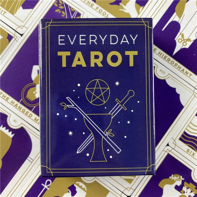 Everyday Tarot Mini Table Card Game Magical Fate Divination Card For women Girls Use
Everyday Tarot Mini Table Card Game Magical Fate Divination Card For women Girls Use