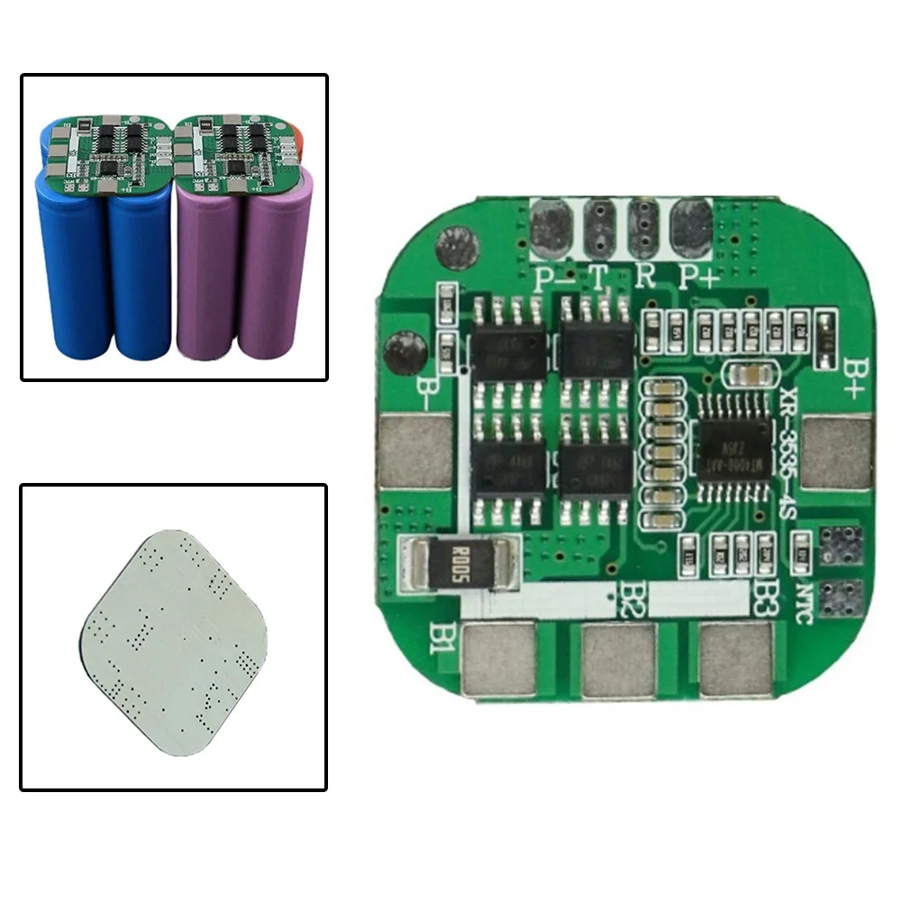 Lithium Battery Charging Protection Board BMS 4S 8A 3.7V 14.8V Lithium Battery Charge Protection Board Balance Version
Lithium Battery Charging Protection Board BMS 4S 8A 3.7V 14.8V Lithium Battery Charge Protection Board Balance Version