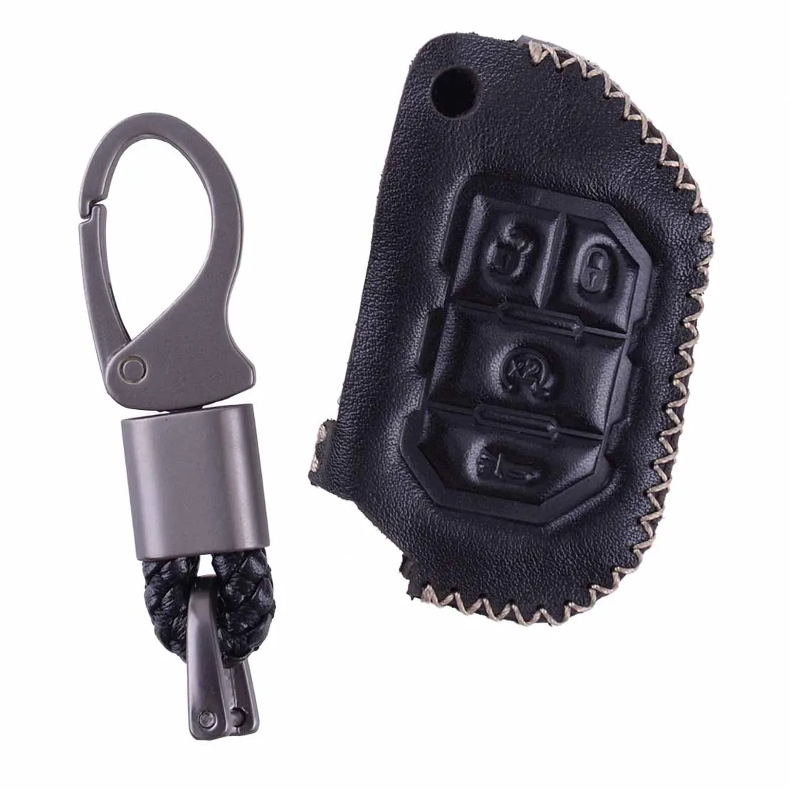 Leather Car 4 Buttons Remote Fold Key Fob Cover Case Holder Fit for Jeep Wrangler JL Gladiator JT JLU 2020 2021
Leather Car 4 Buttons Remote Fold Key Fob Cover Case Holder Fit for Jeep Wrangler JL Gladiator JT JLU 2020 2021