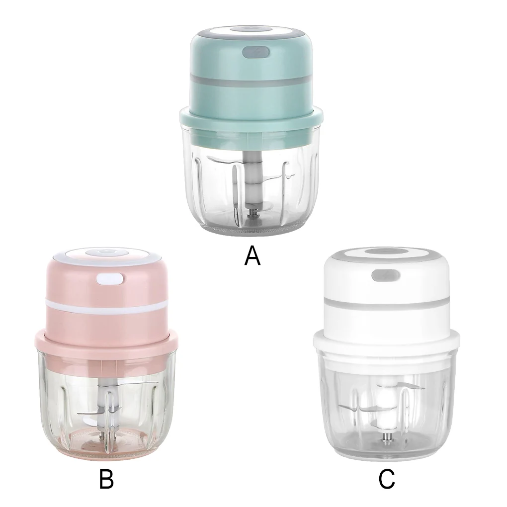 300ML Electric Garlic Chopper Rechargeable Crusher Ginger Grinder Food Processor Blender Home Kitchen Tools Gifts White
300ML Electric Garlic Chopper Rechargeable Crusher Ginger Grinder Food Processor Blender Home Kitchen Tools Gifts White