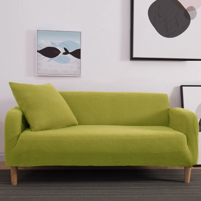 Sofa Cover Single and Double Three-Seat Full L-Shaped Recliner Funda Chaise Lounge Elastic Cushion Universal Knitted Thick
Sofa Cover Single and Double Three-Seat Full L-Shaped Recliner Funda Chaise Lounge Elastic Cushion Universal Knitted Thick