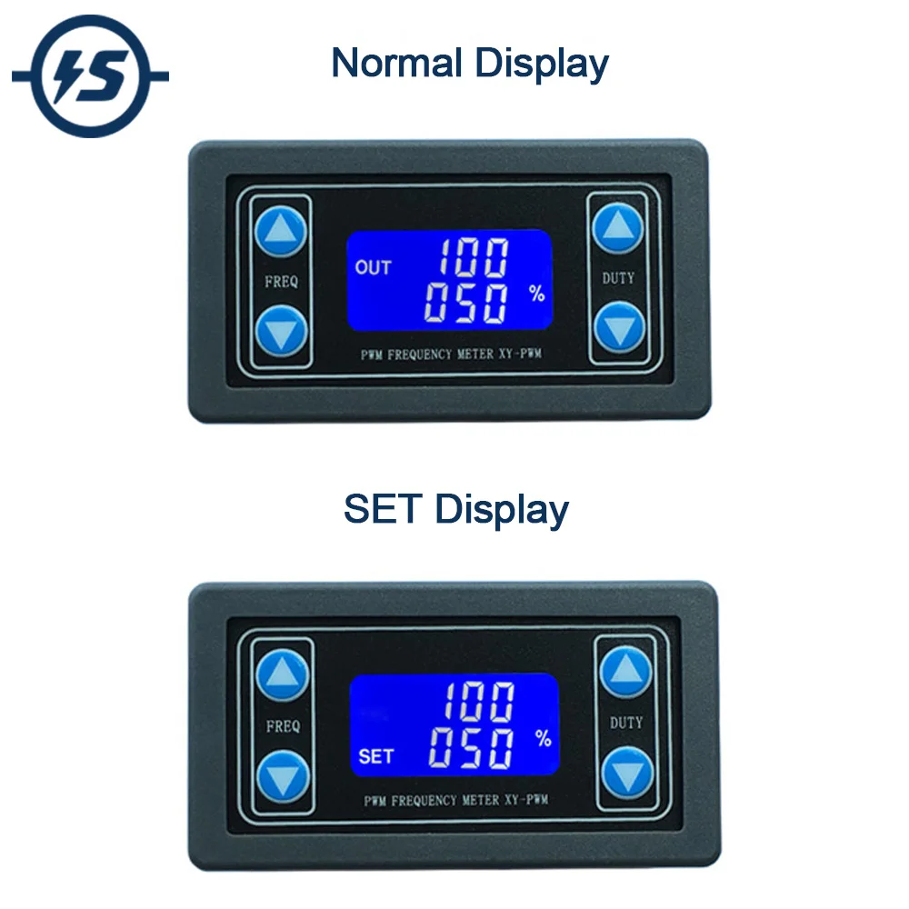 PWM Pulse Frequency Duty Cycle Adjustable Module LCD Display 1 Bit Signal Generator 1-Channel 1Hz-150KHz
PWM Pulse Frequency Duty Cycle Adjustable Module LCD Display 1 Bit Signal Generator 1-Channel 1Hz-150KHz