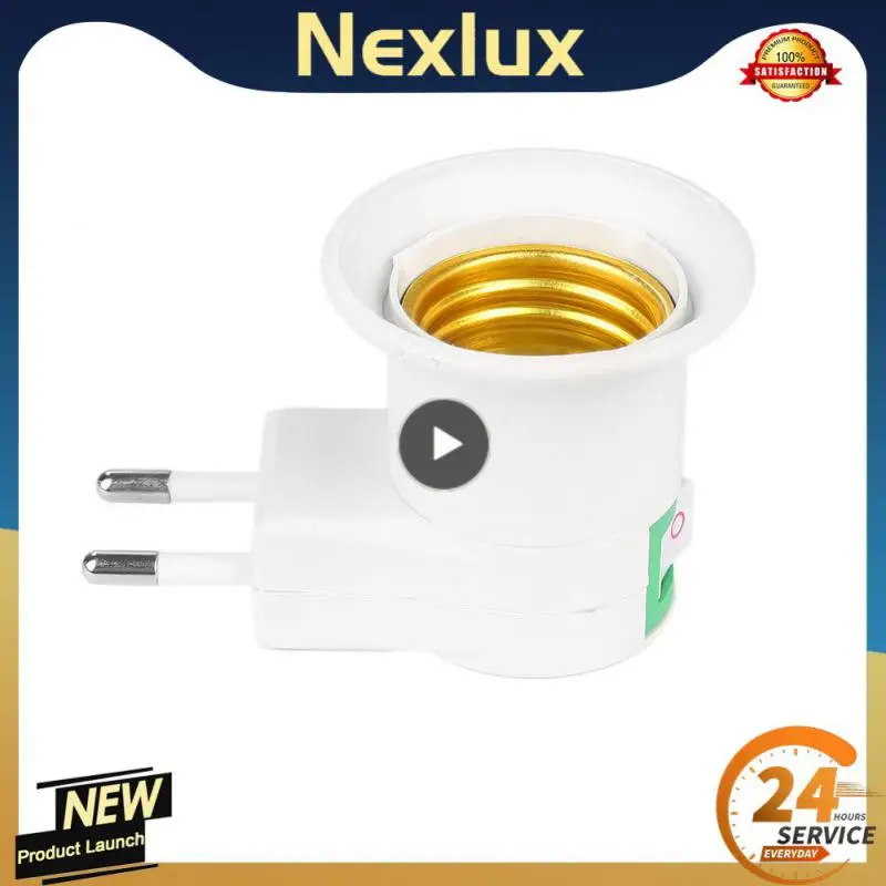 2~20PCS E27 EU Plug Adapter With Power On-off Control Switch E27 Socket Lamp Base Lamp Socket Control Switch Radom Hot Selling
2~20PCS E27 EU Plug Adapter With Power On-off Control Switch E27 Socket Lamp Base Lamp Socket Control Switch Radom Hot Selling