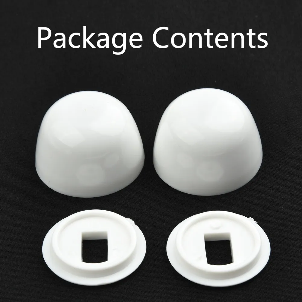 Screw Bolt Cover Stinkpot Toilet Anchor 1.38X1.38X0.79in 100% Brand New 2 Pair Of 3.50X3.50X2.00cm Bolt Cap Cover
Screw Bolt Cover Stinkpot Toilet Anchor 1.38X1.38X0.79in 100% Brand New 2 Pair Of 3.50X3.50X2.00cm Bolt Cap Cover