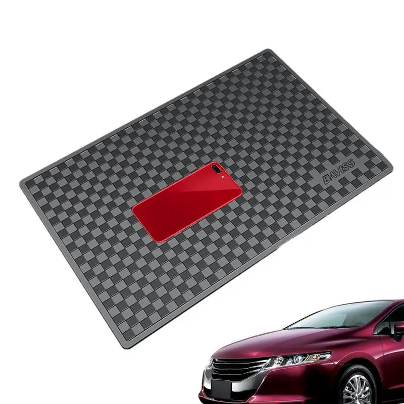 Car Dashboard Non Slip Mat, Anti-Slide Sticky Extra-Thick Dashboard Pad For Cell Phone, Keys, Glass, Mirrors, Metal, GPS, Coins
Car Dashboard Non Slip Mat, Anti-Slide Sticky Extra-Thick Dashboard Pad For Cell Phone, Keys, Glass, Mirrors, Metal, GPS, Coins