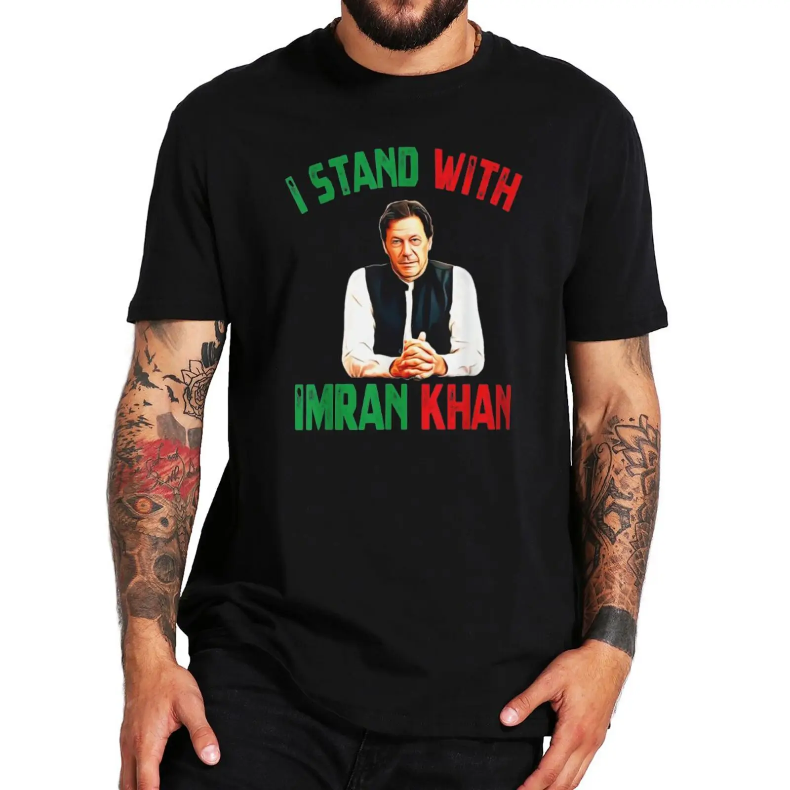 Imran Khan PTI Partei Pakistan T Shirt unterstützt Freiheit Supporters 2022 Classic Tshirts 100% Cotton Short Sleeves Camiseta
Imran Khan PTI Partei Pakistan T Shirt unterstützt Freiheit Supporters 2022 Classic Tshirts 100% Cotton Short Sleeves Camiseta