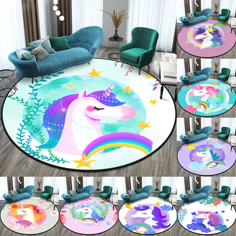 unicorn round carpet floor mat living room carpet cute children's room decor gifts washroom floor mat area rug living room rug
unicorn round carpet floor mat living room carpet cute children's room decor gifts washroom floor mat area rug living room rug