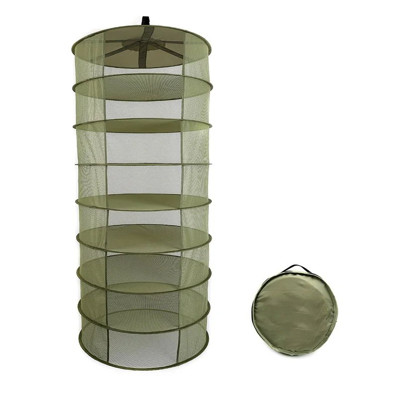 Herb Drying Net 4/6/8 Layers Foldable Fabric Fishing Net Hanging Basket Dry Rack Bag Mesh Dryer for Herbs Flowers Plants Buds
Herb Drying Net 4/6/8 Layers Foldable Fabric Fishing Net Hanging Basket Dry Rack Bag Mesh Dryer for Herbs Flowers Plants Buds