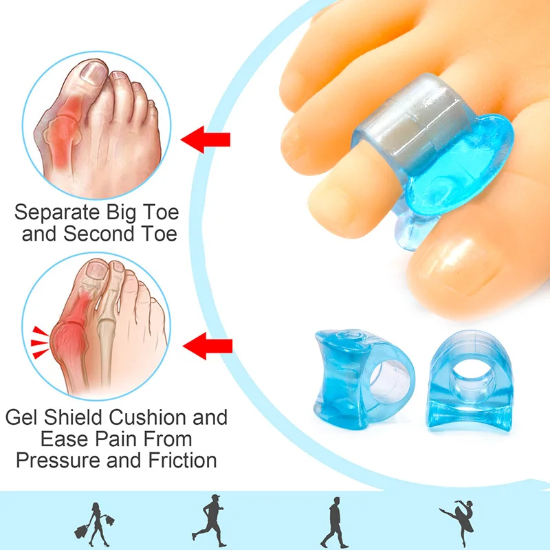 Big Toe Separator Bone Corrector Pad Hallux Corrector Valgus Separator Silicone Transparent Fingers Protector Bunion Adjuste
Big Toe Separator Bone Corrector Pad Hallux Corrector Valgus Separator Silicone Transparent Fingers Protector Bunion Adjuste